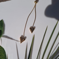 Duet Heart Drop Necklace