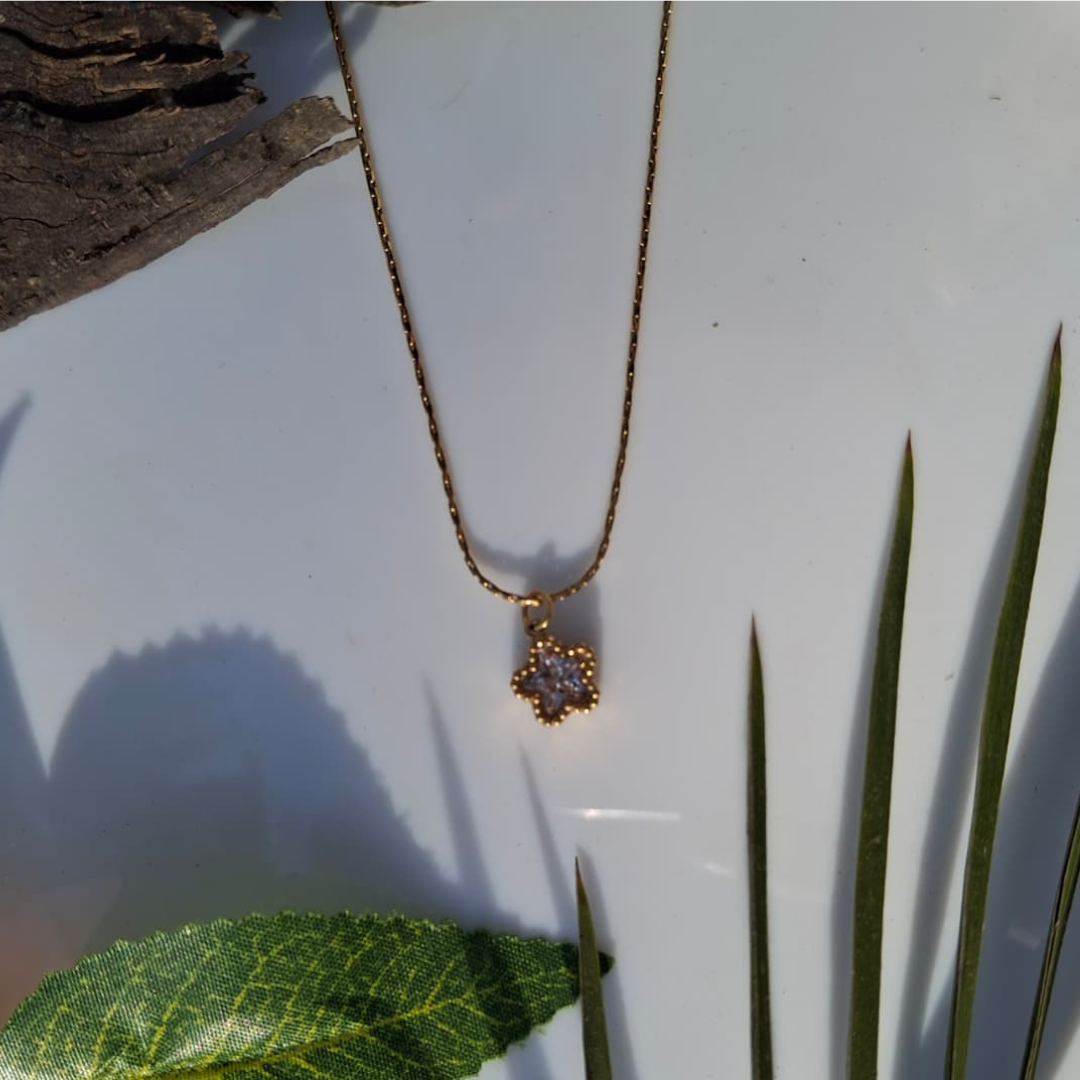 Celestial Star Pendant Necklace
