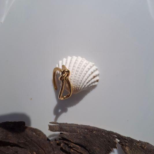 Golden Knot Adjustable Ring