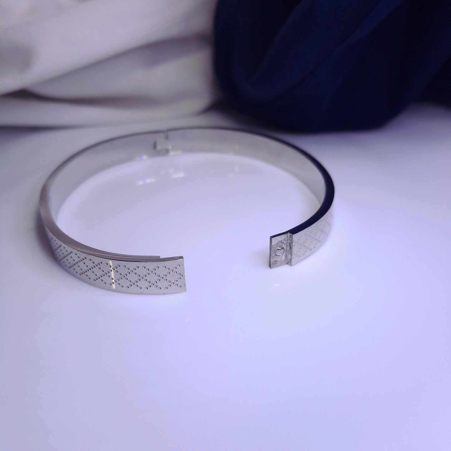Urban Stripe Steel Bracelet