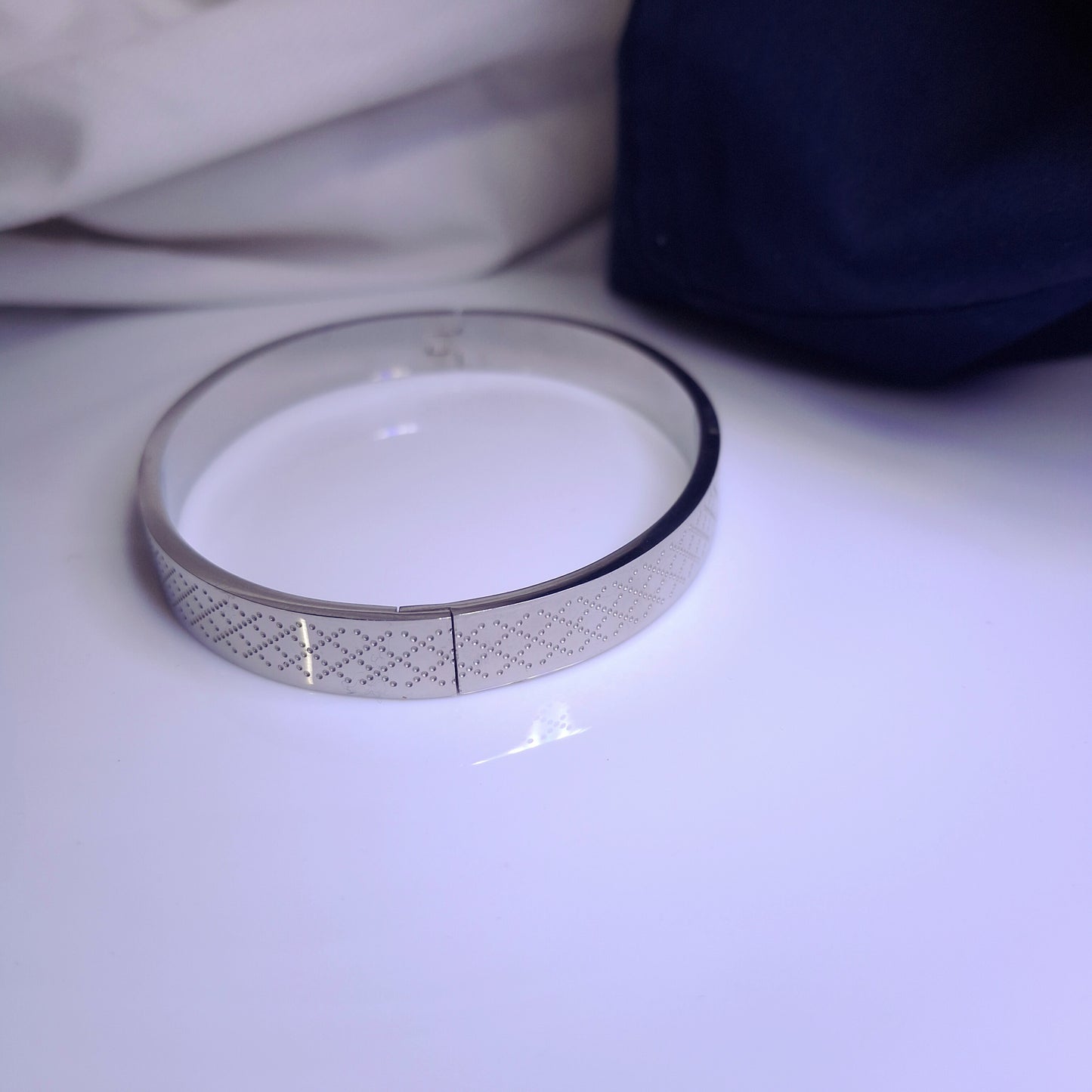 Urban Stripe Steel Bracelet