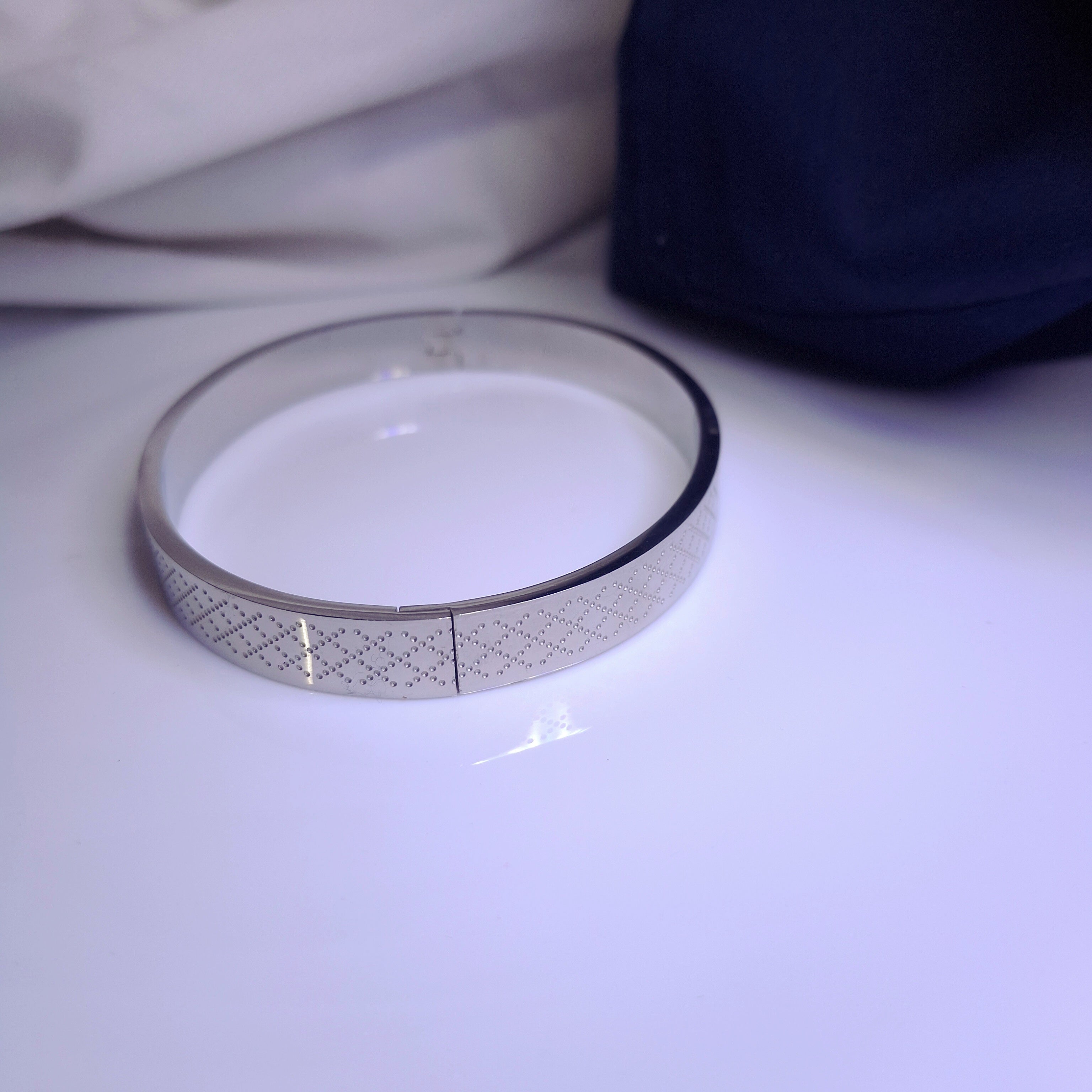 Urban Stripe Steel Bracelet