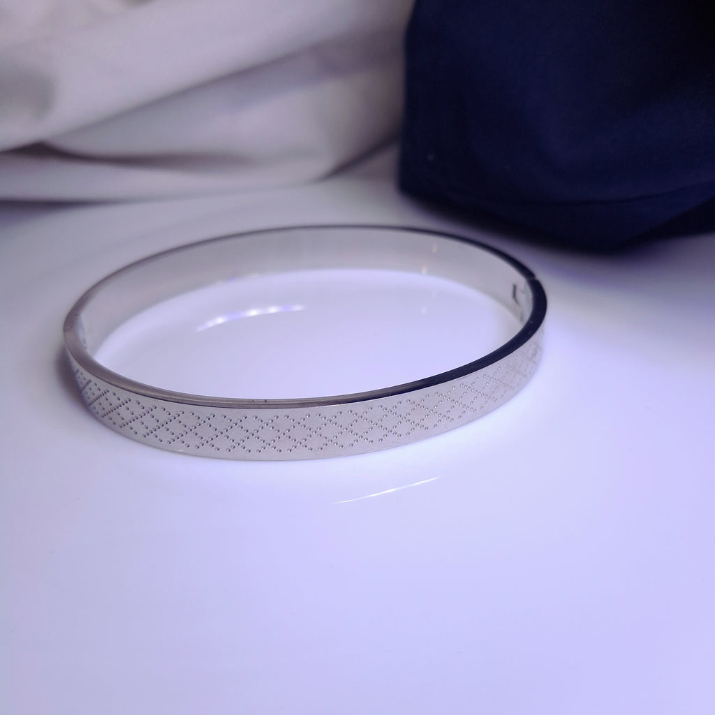 Urban Stripe Steel Bracelet