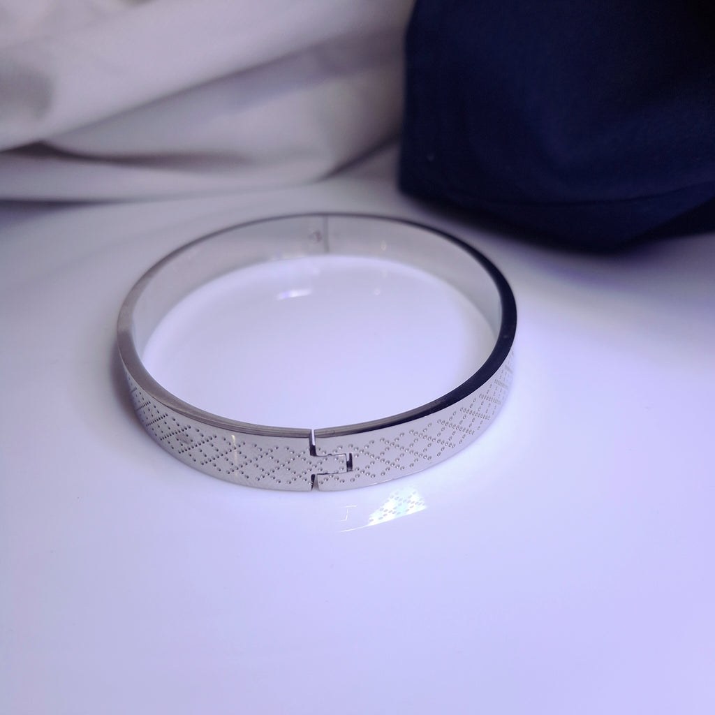 Urban Stripe Steel Bracelet